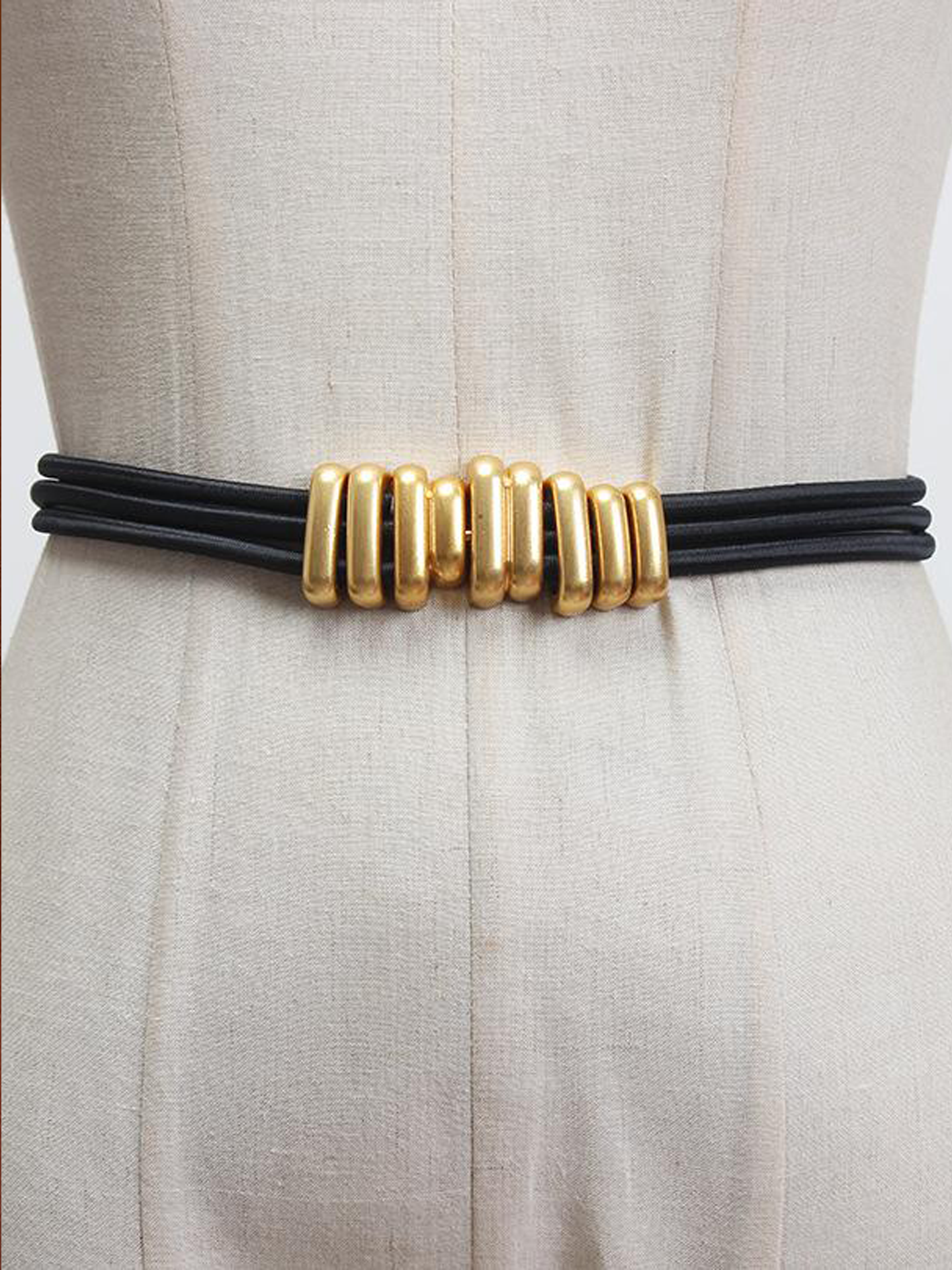 Ceinture élastique polyvalente en métal
