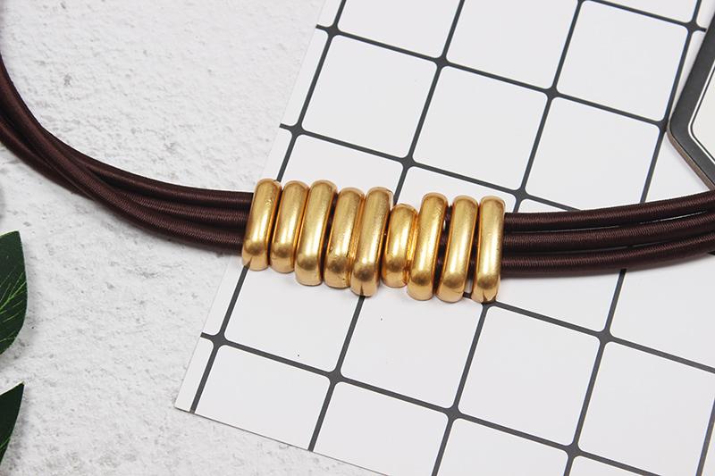 Ceinture élastique polyvalente en métal