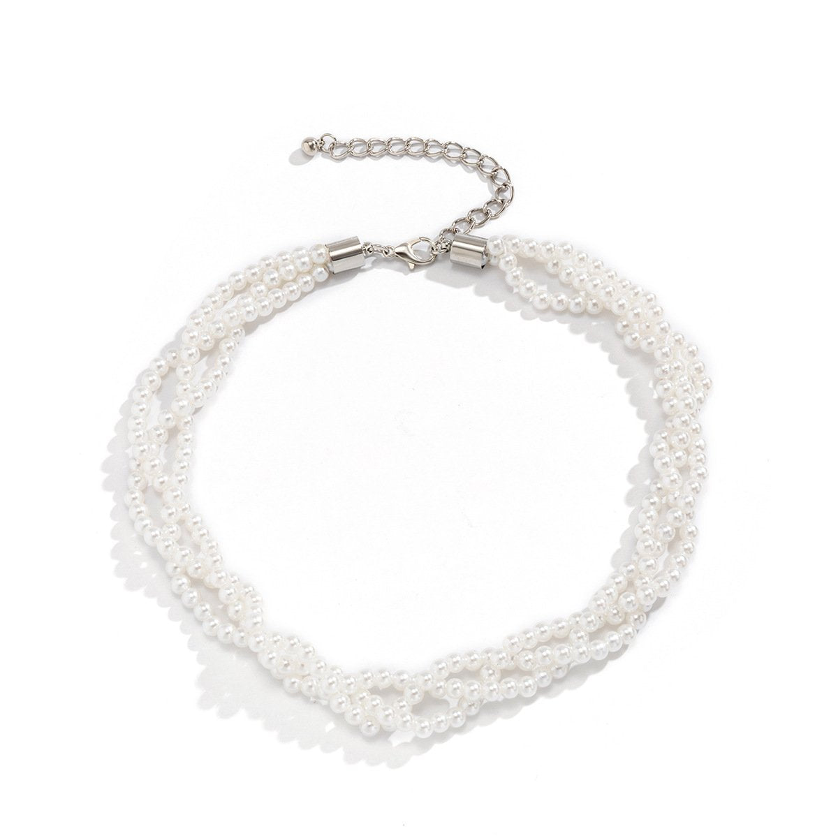 Collier de perles multicouches