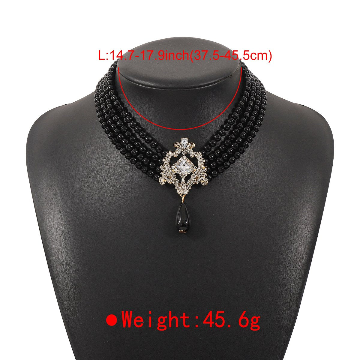 Elegant Faux Pearl Choker