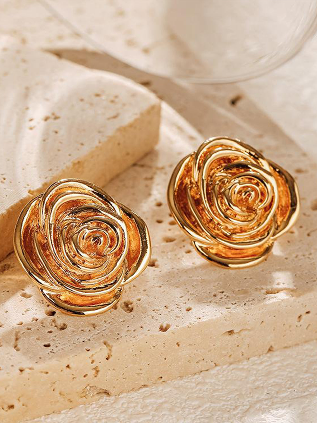 Vintage Rose Earrings