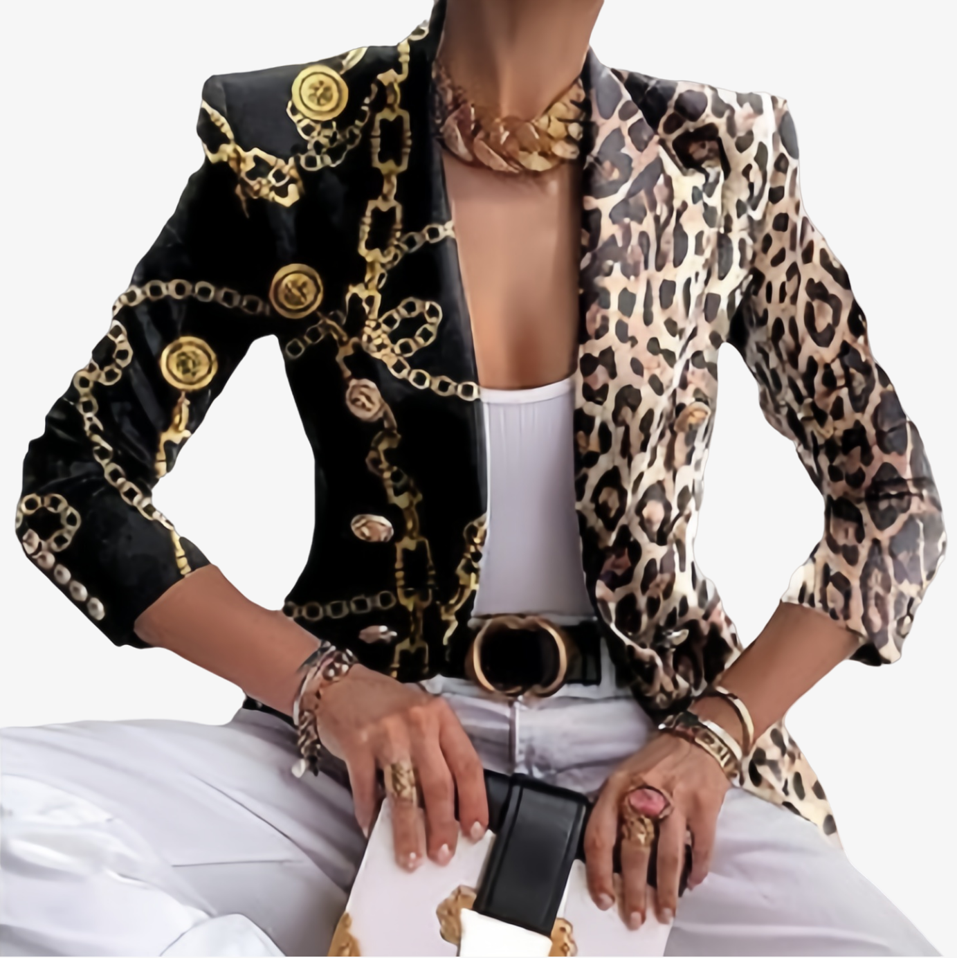 Leopard Print Jacket