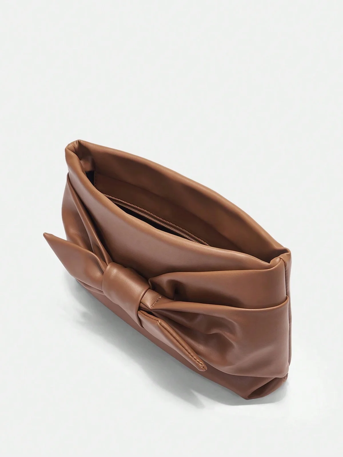 Folded Bowknot Clutch Bag