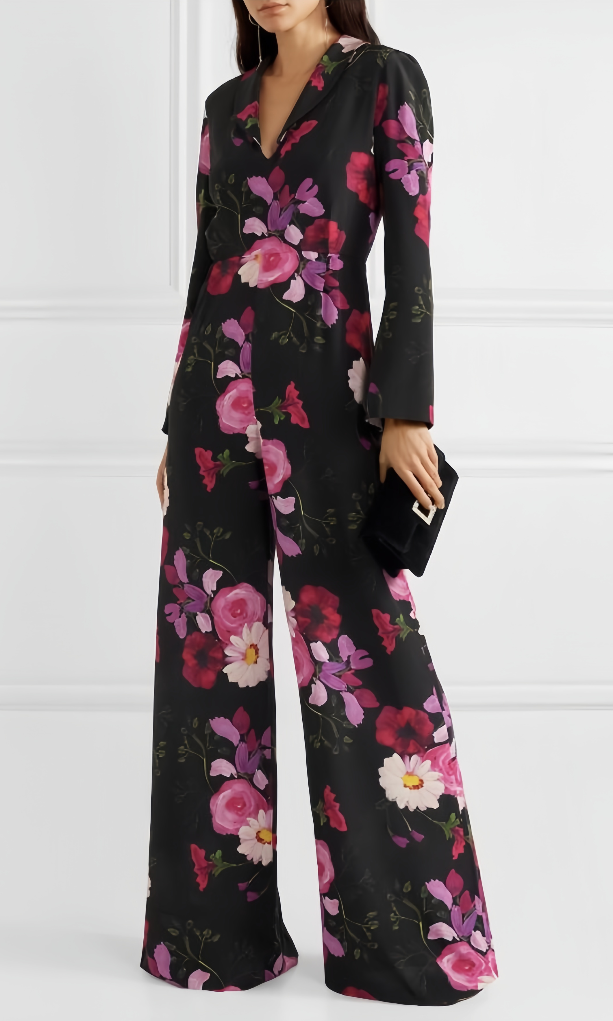 Floral Print Jumpsuit