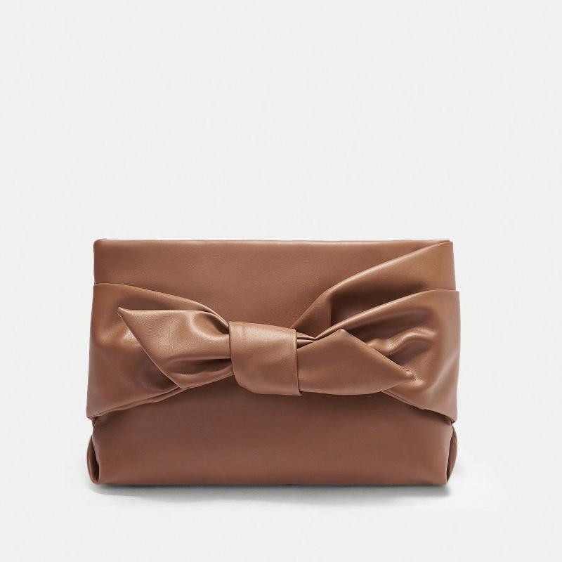 Folded Bowknot Clutch Bag