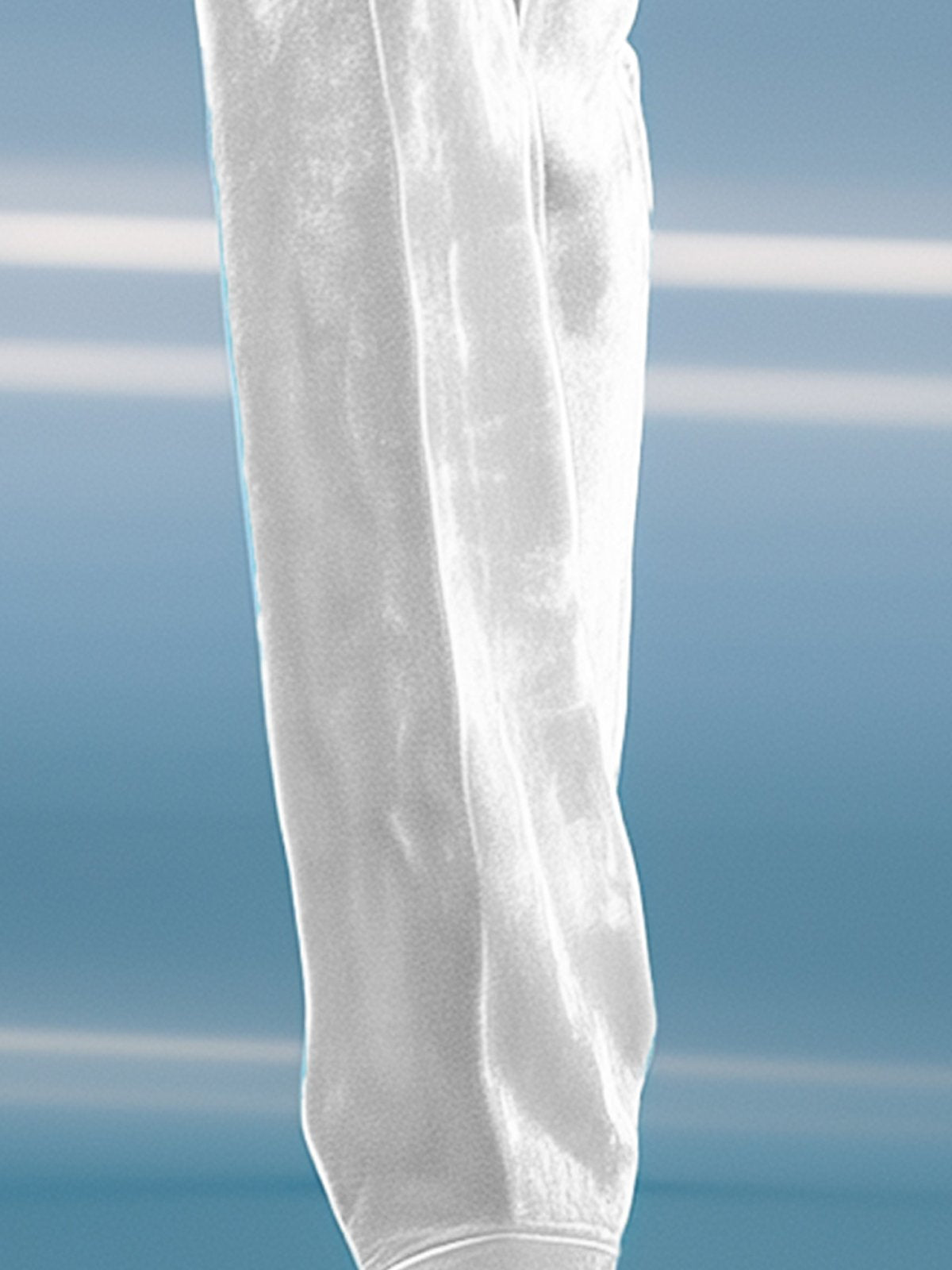 High Quality White Velvet Pants