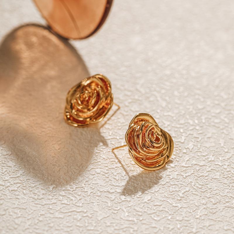 Vintage Rose Earrings