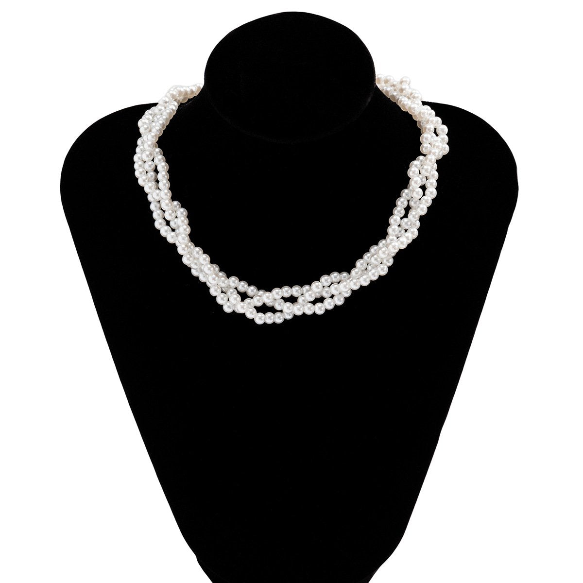 Multi-Layered Pearl Necklace