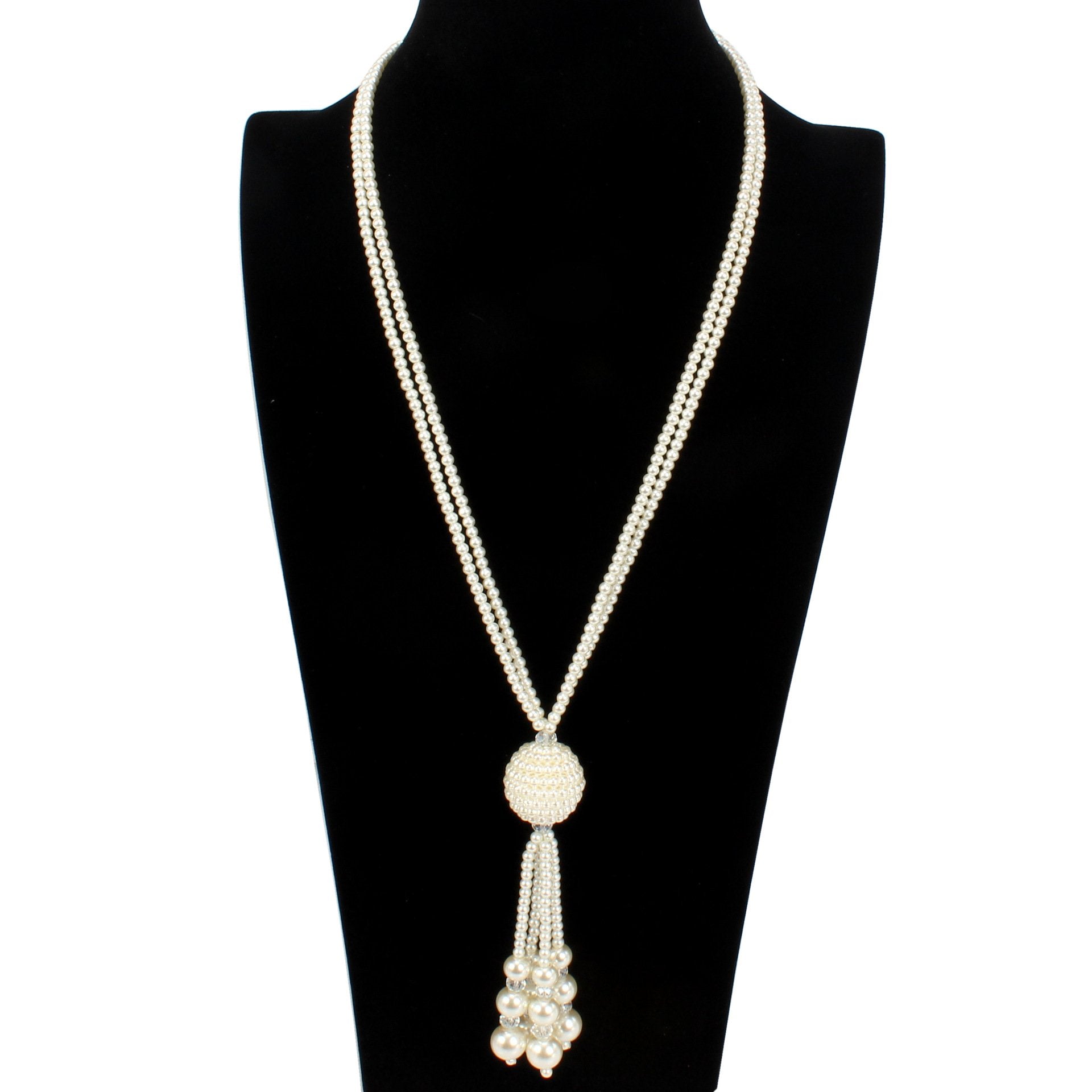 Pearl Tassel Sweater Chain