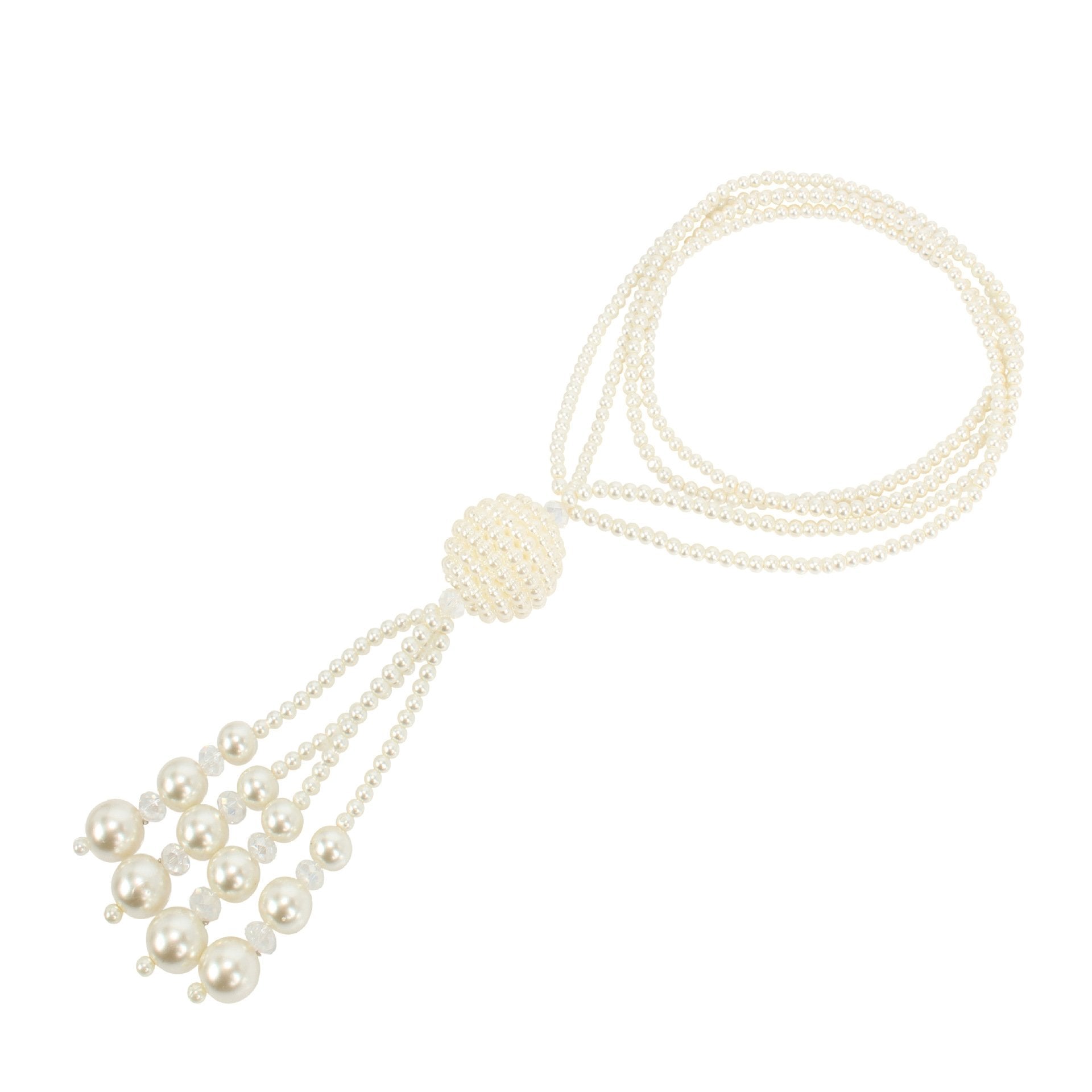 Pearl Tassel Sweater Chain