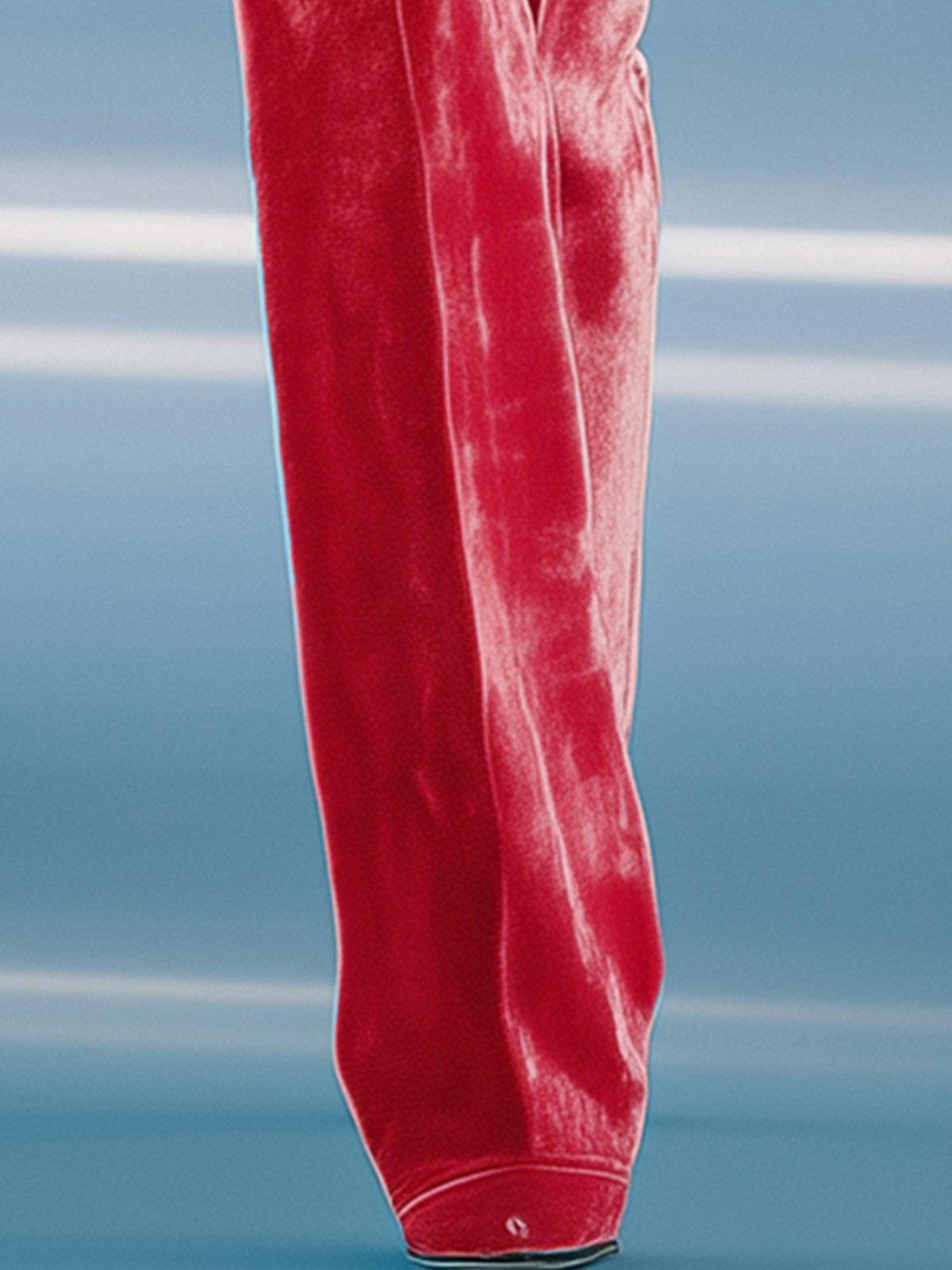 Red Velvet Casual Pants