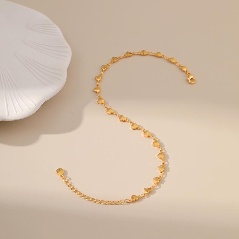 Love Chain Minimalist Anklet