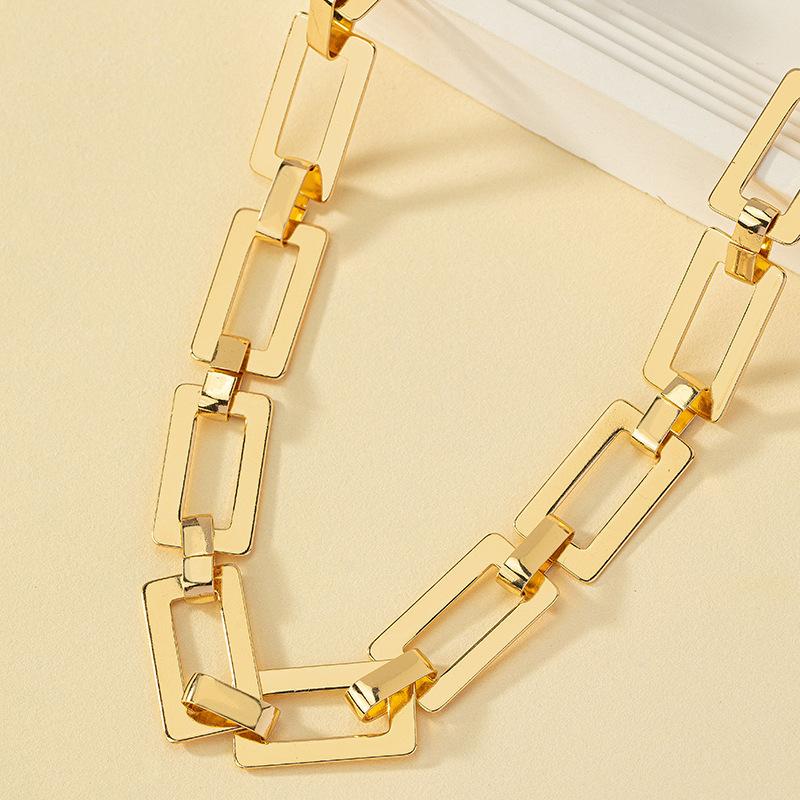 Minimalist Geometric Necklace