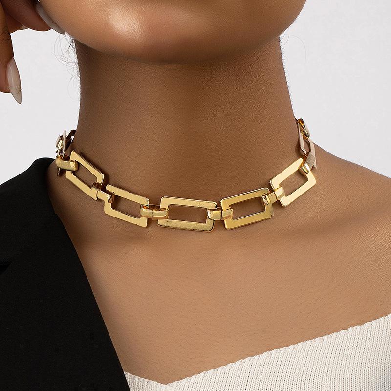 Minimalist Geometric Necklace