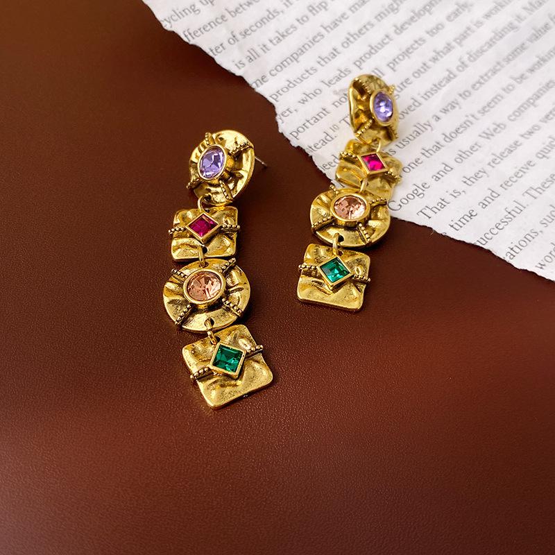 Colorful Vintage Earrings