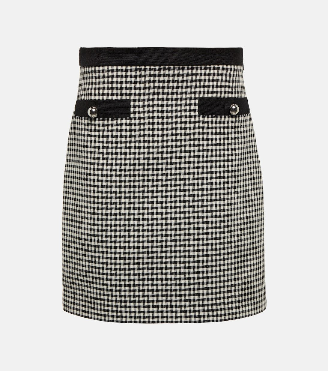 Gingham Miniskirt